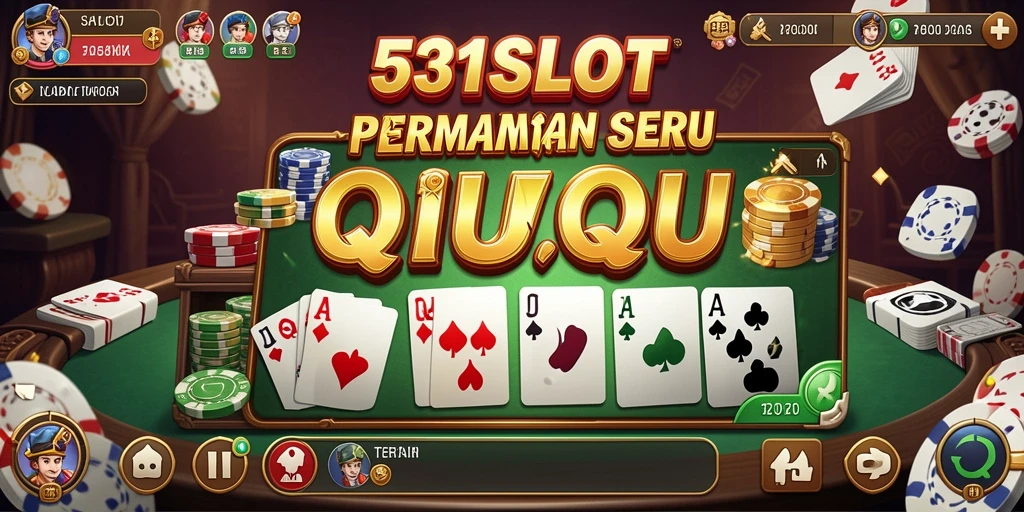 Screenshot menampilkan gameplay QiuQiu yang seru dan mendebarkan.