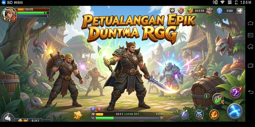 Gameplay seru di dunia fantasi 8ID.