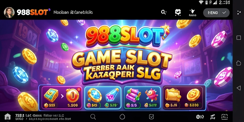 Tampilan gameplay menegangkan dari 988SLOT yang penuh strategi.