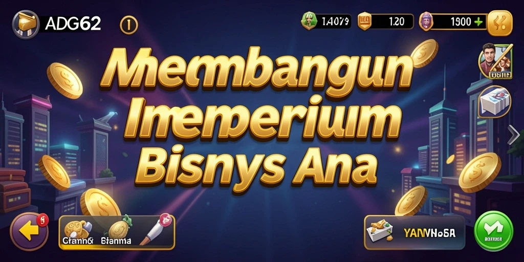 Gameplay seru dalam membangun bisnis di ADG62.