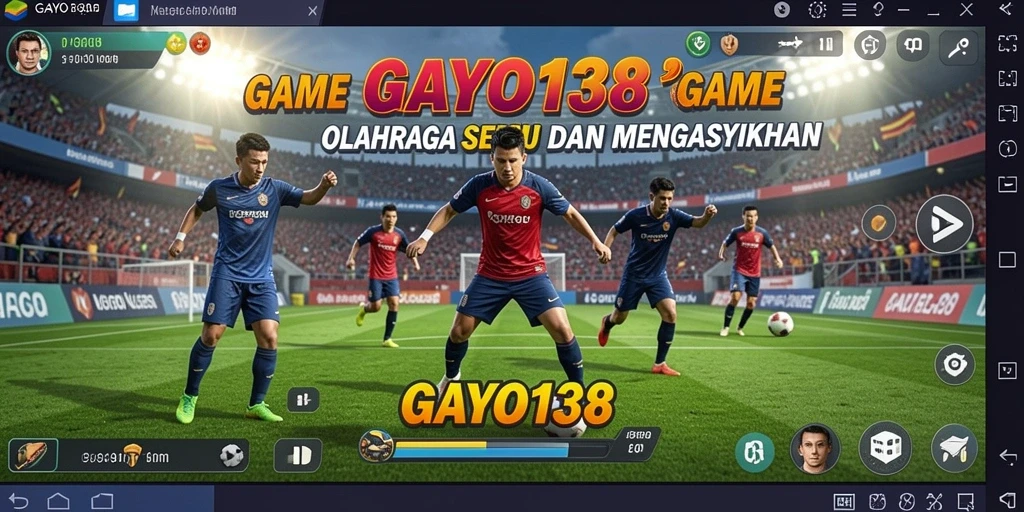 Tampilan aksi seru dalam pertandingan olahraga di GAYO138.