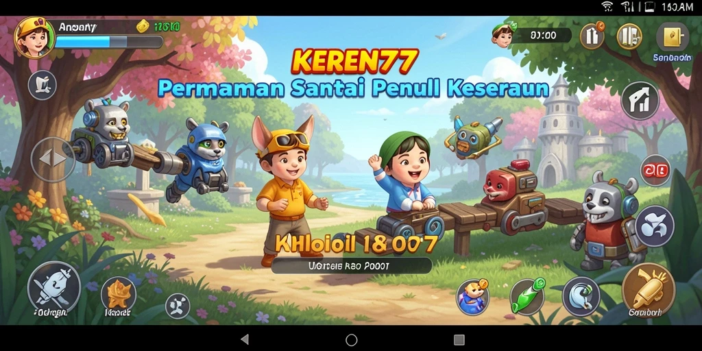 Gameplay seru dan interaktif di KEREN77.