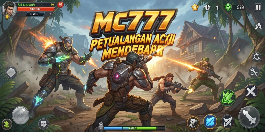 Screenshot game MC777 menampilkan aksi seru dalam pertempuran mendebarkan.