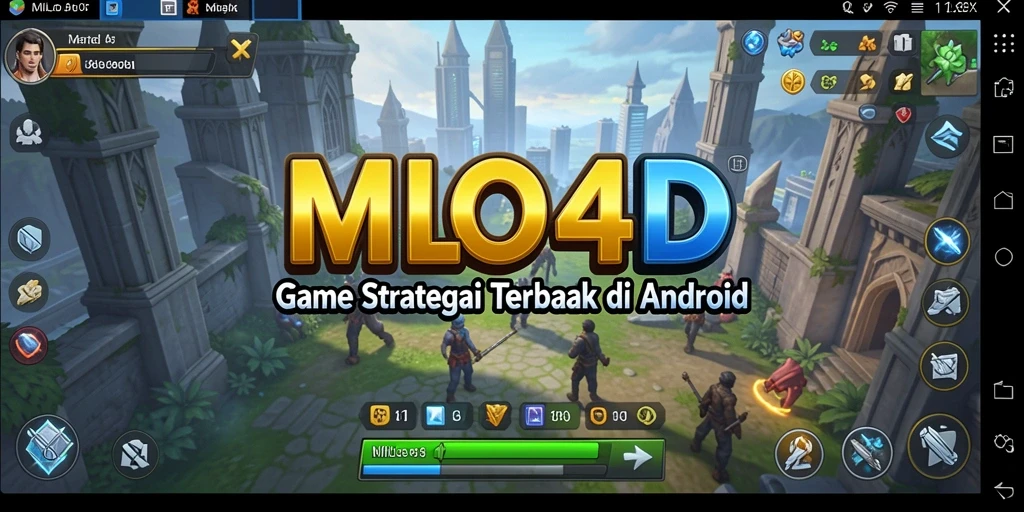 Screenshot gameplay menarik dari MILO4D dengan elemen strategi SLG.