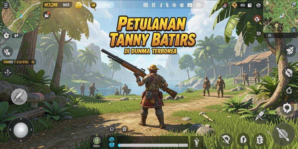 Gambaran gameplay Open World yang mendebarkan dalam NEX288.