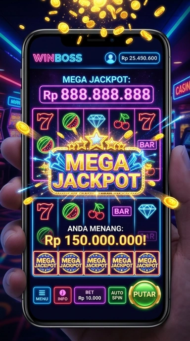 Proses unduh aplikasi di winboss yang cepat dan mudah.